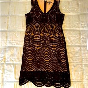 Little black lace dress